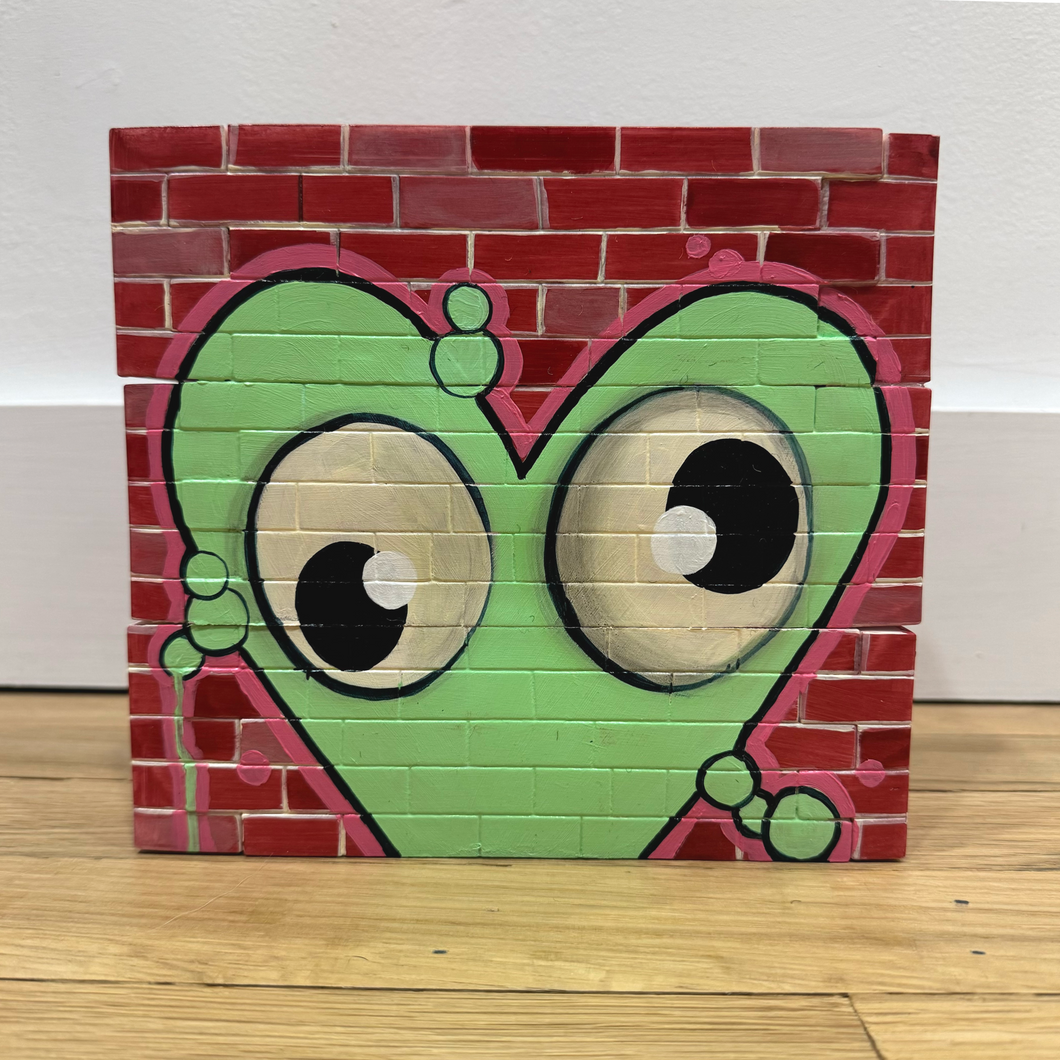 Martian Heart Mini Mural