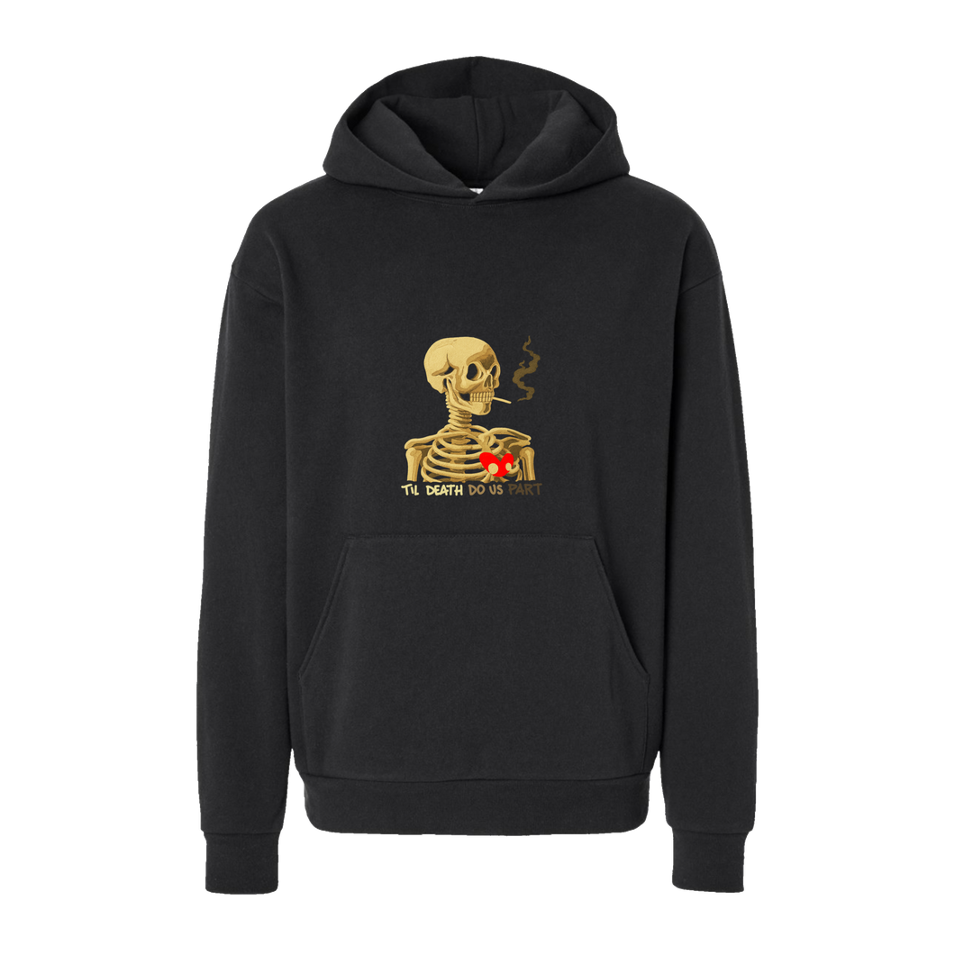 Smoking Skull Hoodie
