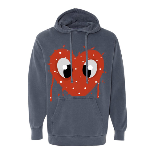 Street heart hoodie by john westbay