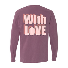Load image into Gallery viewer, With Love Box Letter long sleeve T

